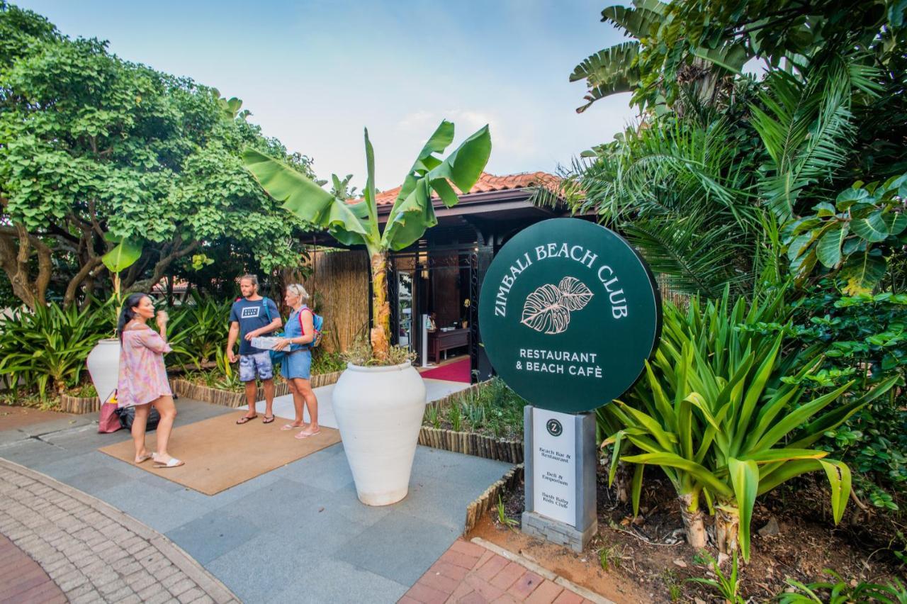 Отель The Capital Zimbali Баллито Экстерьер фото The entrance of the beach club